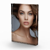 Modeportrait der Frauenkunst Fotoblock (Rechts)