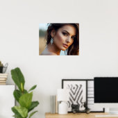 Modeportrait der Frauenkunst Poster (Heimbüro)