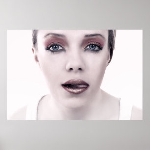 Modeporträt Poster