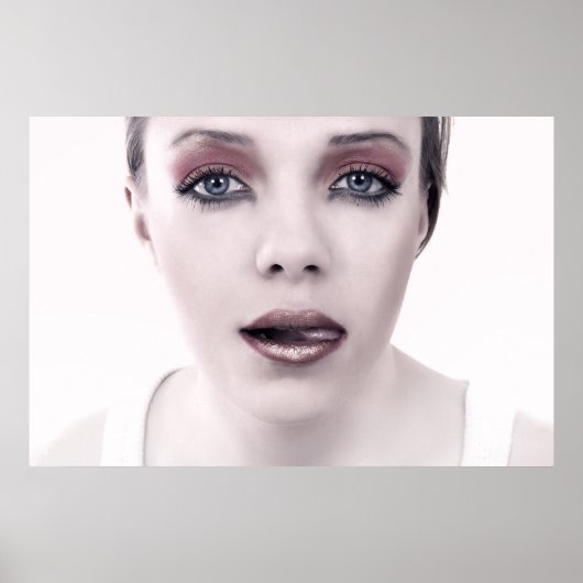 Modeporträt Poster (Vorne)