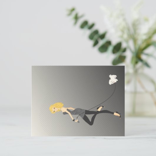 Modepostkarte Postkarte (Stehend Vorderseite)