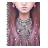 Modeprinzessin Notizblock (Vorderseite)