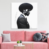 Modeprofil Leinwanddruck (Insitu (Wohnzimmer))