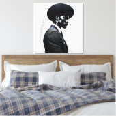 Modeprofil Leinwanddruck (Insitu (Schlafzimmer))