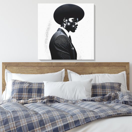 Modeprofil Leinwanddruck (Insitu (Schlafzimmer))