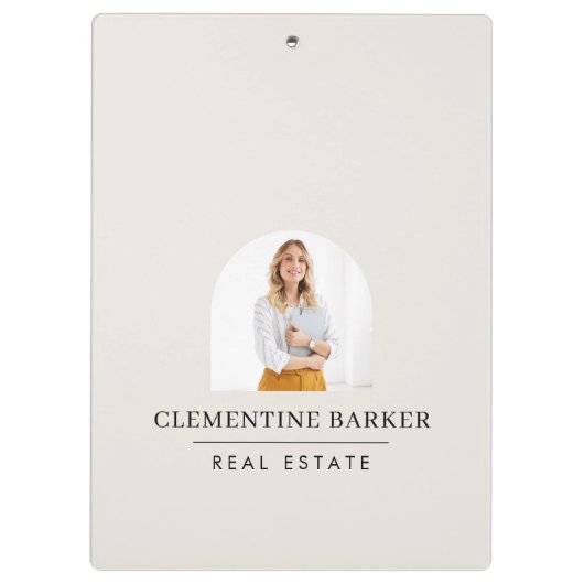 Moder arch photo Business Branding Klemmbrett (Rückseite)