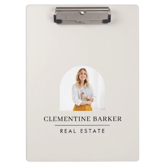 Moder arch photo Business Branding Klemmbrett (Vorderseite)