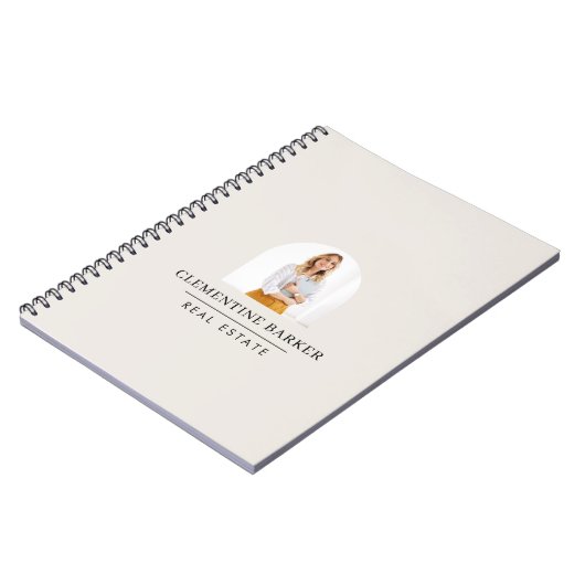 Moder arch photo Business Branding Notizblock (Linke Seite)