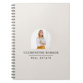 Moder arch photo Business Branding Notizblock (Vorderseite)