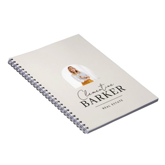 Moder arch photo Business Branding Notizblock (Rechte Seite)