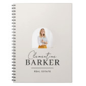 Moder arch photo Business Branding Notizblock (Vorderseite)