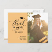 Moder Black Script Minimalistischer Abschluss Viel Postkarte (Vorne/Hinten)