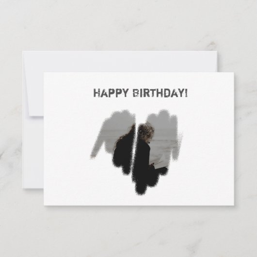 Moderater Graffiti-bespritzter Herzrahmen (Vorderseite)