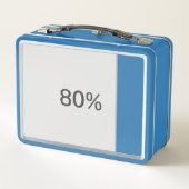 Moderation in eating metall brotdose (Rückseite)