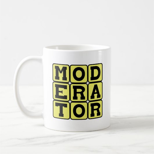 Moderator, Arbitrator Kaffeetasse (Links)