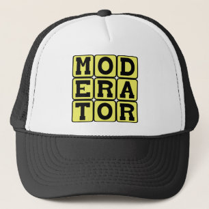Moderator, Arbitrator Truckerkappe