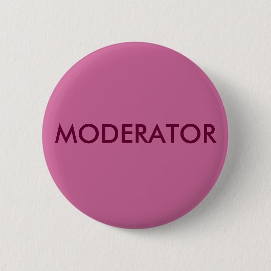 MODERATOR BUTTON (Vorderseite)