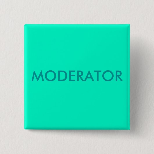 MODERATOR BUTTON (Vorderseite)