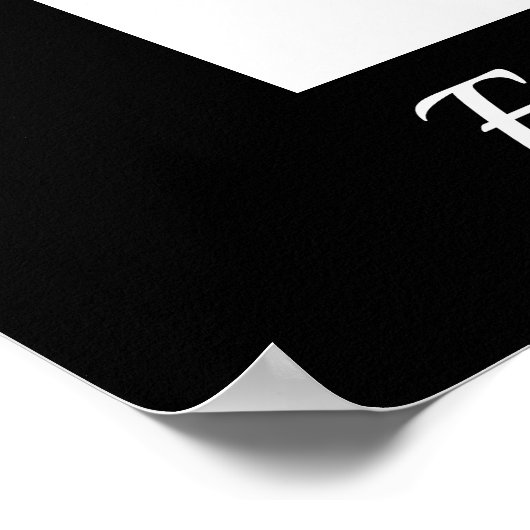 Moderator des Lernens / Hirnplakat Poster (Ecke)