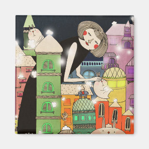 Moderige Stadt 2013 Magnet