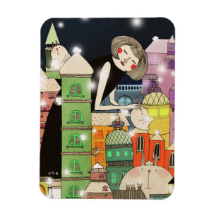 Moderige Stadt 2013 Magnet