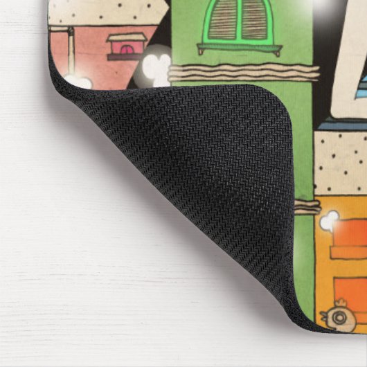 Moderige Stadt 2013 Mousepad (Ecke)