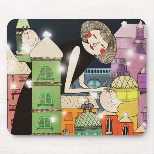 Moderige Stadt 2013 Mousepad (Vorne)