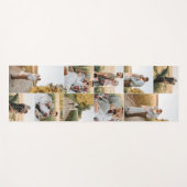 Modern 10 Foto Collage Yoga Mat Yogamatte (Vorderseite (Horizontal))
