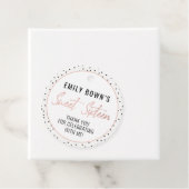 Modern 16 . Geburtstag Birthday Party Gefallen Tag Geschenkanhänger (Beispiel)