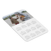 Modern 2021 Foto Calendar Magnet (Rechte Seite)