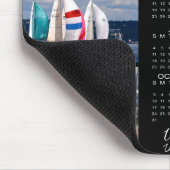 Modern 2023 Kalender 3 Foto Personalisiert Mousepad (Ecke)