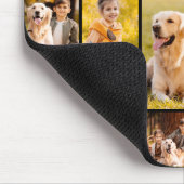 Modern 2023 Kalender 6 Foto Collage Personalisiert Mousepad (Ecke)