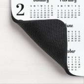 Modern 2025 Kalender Benutzerdefiniert 12 Monate E Mousepad (Ecke)