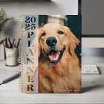 Modern 2025 Personalisiertes Foto Weißes Overlay Planer<br><div class="desc">Modern 2025 Personalisiertes Foto Weißer Overlay-Planer</div>