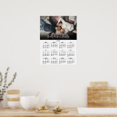 Modern 2026 Calendar Family Photo Poster (Küche)