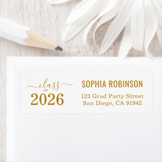 Modern 2026 Gold Script Typography Graduation (Insitu)