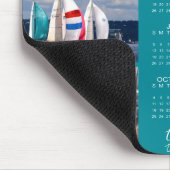 Modern 2026 Kalender 3 Foto Personalisiert Mousepad (Ecke)