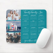 Modern 2026 Kalender 3 Foto Personalisiert Mousepad (Mit Mouse)