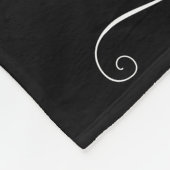 Modern 20 Foto Collage Script Name Fleecedecke (Ecke)