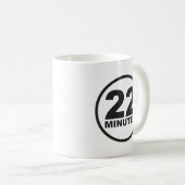 Modern - 22 Minuten Kaffeetasse (VorderseiteRechts)