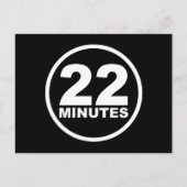 Modern - 22 Minuten Postkarte (Vorderseite)