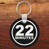 Modern - 22 Minuten Schlüsselanhänger (Vorderseite)