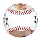 Modern 2 Foto Collage Beste Abuelo je! Baseball (Rückseite)