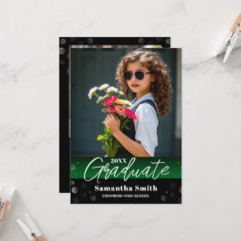 Modern 2 Photo Graduation Senior Photo Grad Invite Einladung