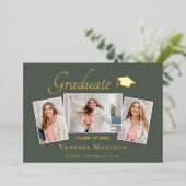 Modern | 3 Ankündigung von Foto Foil Abschluss (Stehend vorne)