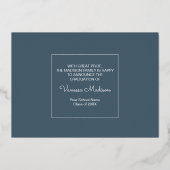 Modern | 3 Ankündigung von Foto Foil Abschluss (Rückseite)