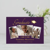 Modern | 3 Ankündigung von Foto Foil Abschluss (Stehend vorne)