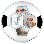 Modern 3 Foto Collage Bester Daddy je Fußball (Gedreht)
