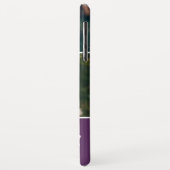 Modern 3 Foto Collage| Reine Liebe| Pflaume Lila Case-Mate iPhone Hülle (Hinten/Links)