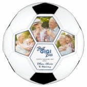 Modern 3 FotoCollage Beste Gigi je Fußball (Vorderseite)